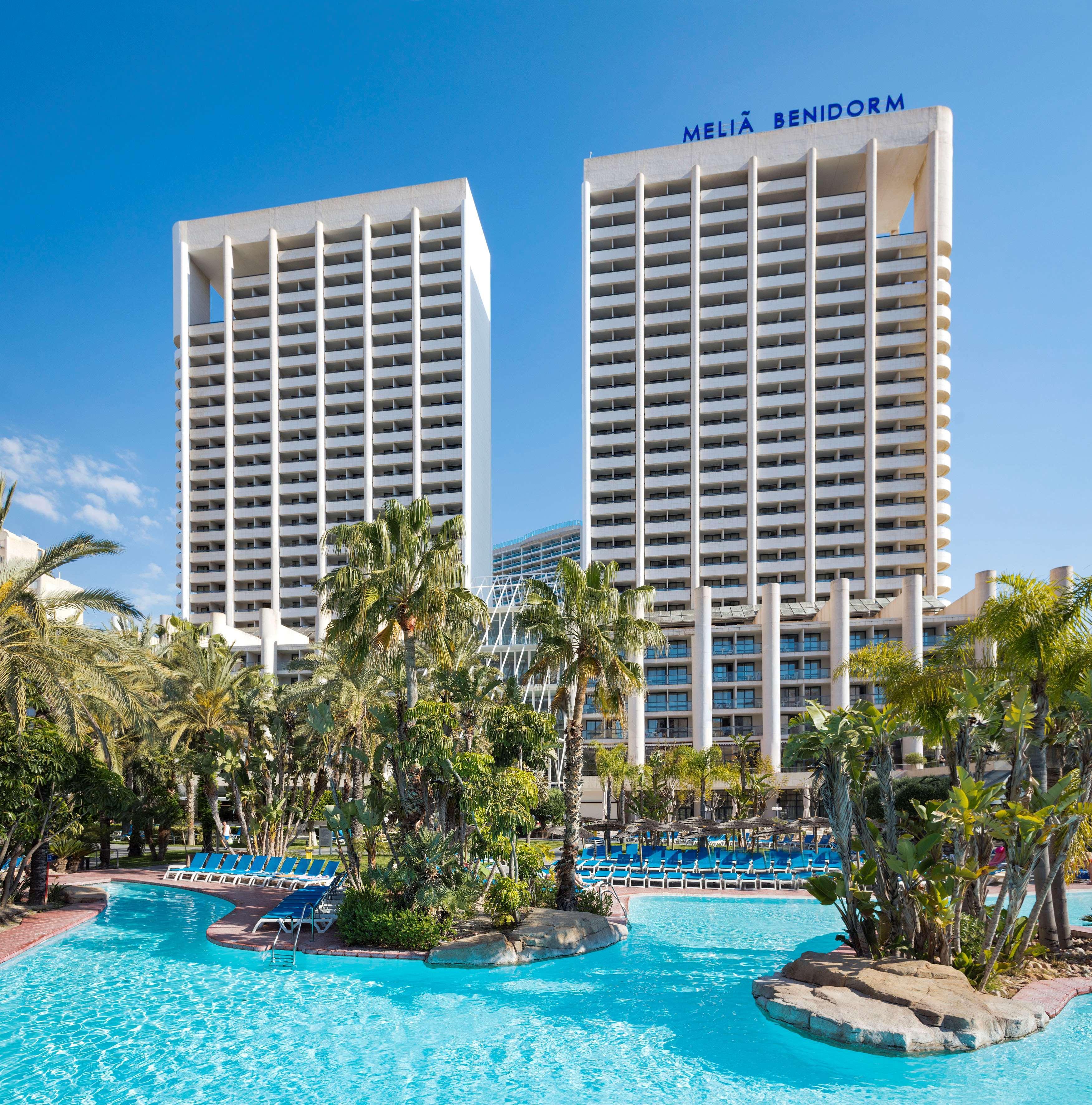 Melia Benidorm Hotell Exteriör bild